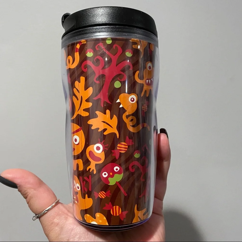2006 Starbucks Glow In The Dark Halloween Tumbler